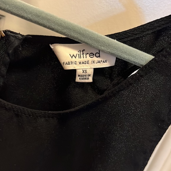 Aritzia Wilfred Sevres Blouse - Black (XS) - Picture 4 of 5